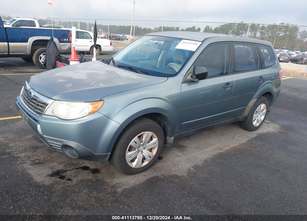 2010 SUBARU FORESTER 2.5X VIN: JF2SH6AC2AH746631