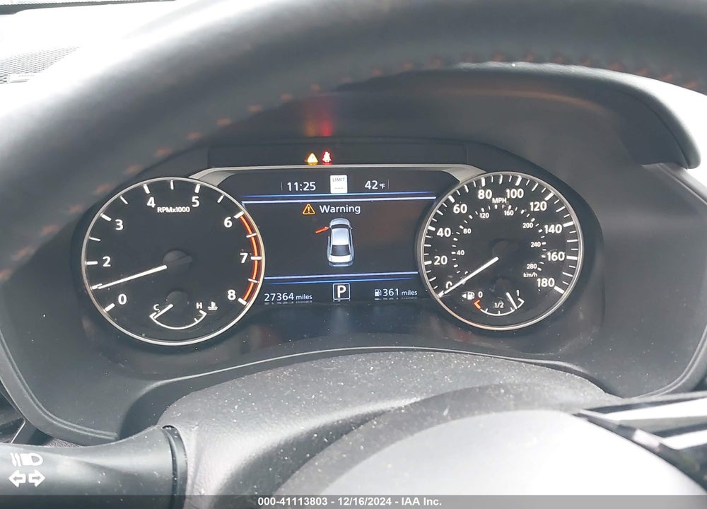 2023 NISSAN ALTIMA SR VC-TURBO FWD VIN: 1N4AL4CV2PN345382