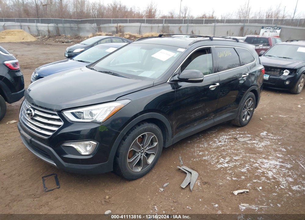 2013 HYUNDAI SANTA FE GLS VIN: KM8SN4HF8DU025135