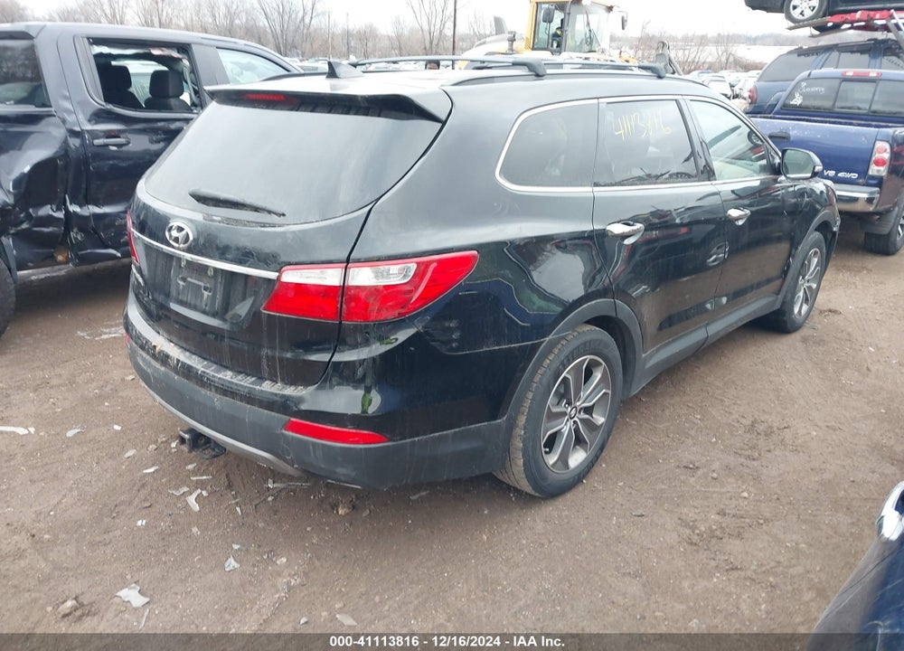 2013 HYUNDAI SANTA FE GLS VIN: KM8SN4HF8DU025135