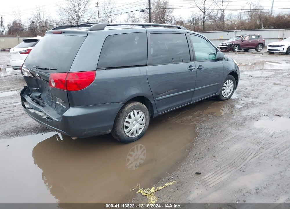 2008 TOYOTA SIENNA LE VIN: 5TDZK23C48S182670
