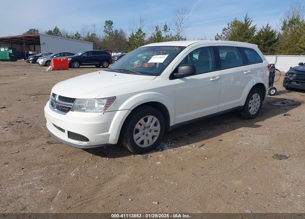 2014 DODGE JOURNEY AMERICAN VALUE PKG VIN: 3C4PDCAB5ET102361