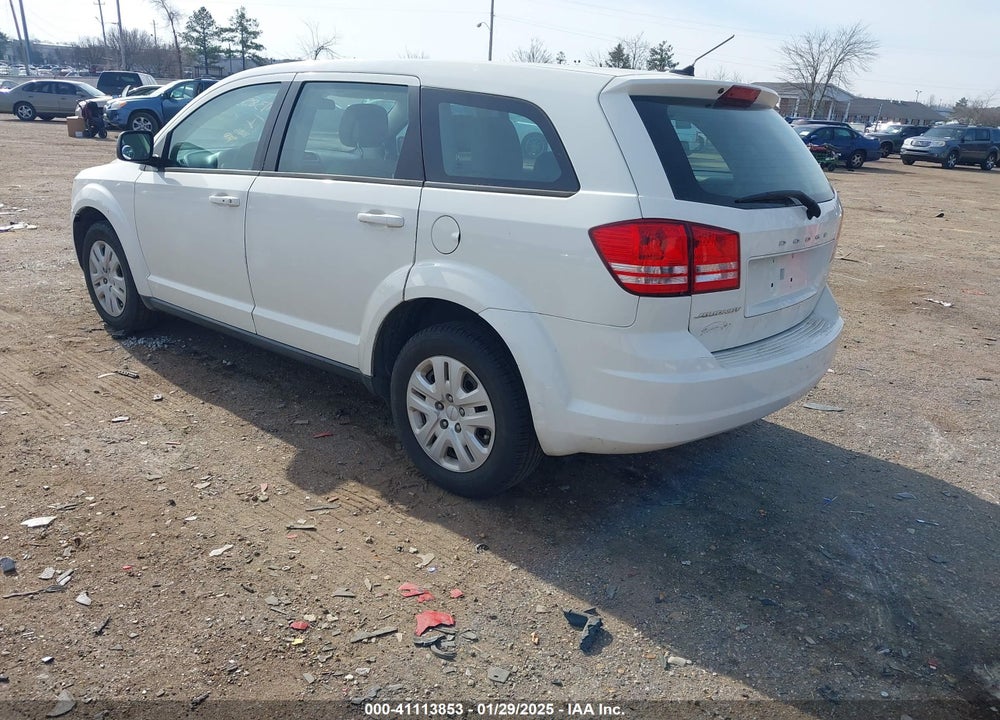 2014 DODGE JOURNEY AMERICAN VALUE PKG VIN: 3C4PDCAB5ET102361