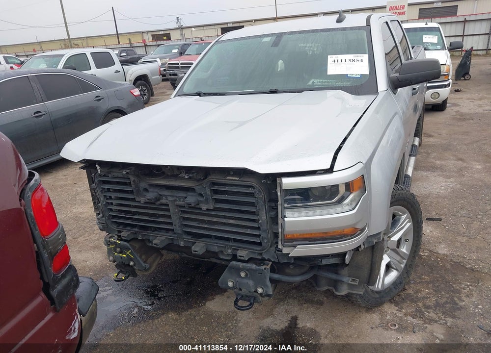 2018 CHEVROLET SILVERADO 1500 CUSTOM VIN: 3GCUKPEC4JG151413