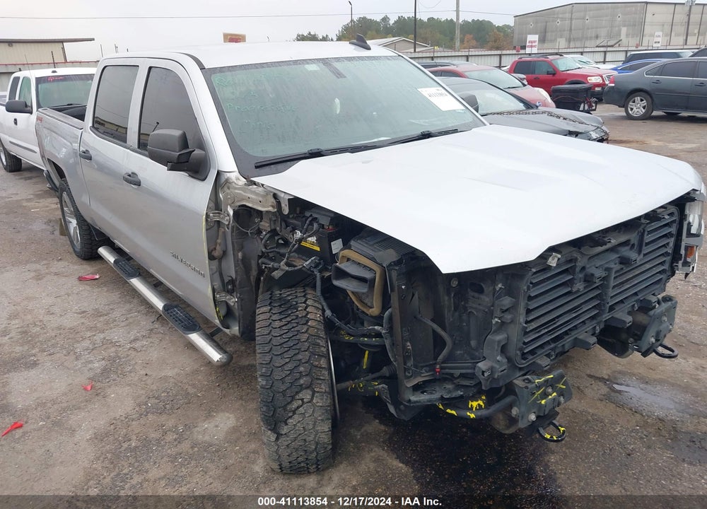 2018 CHEVROLET SILVERADO 1500 CUSTOM VIN: 3GCUKPEC4JG151413