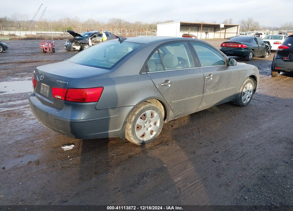 2009 HYUNDAI SONATA GLS VIN: 5NPET46C49H550534