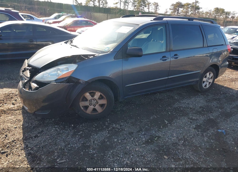 2010 TOYOTA SIENNA LE VIN: 5TDKK4CC5AS307727