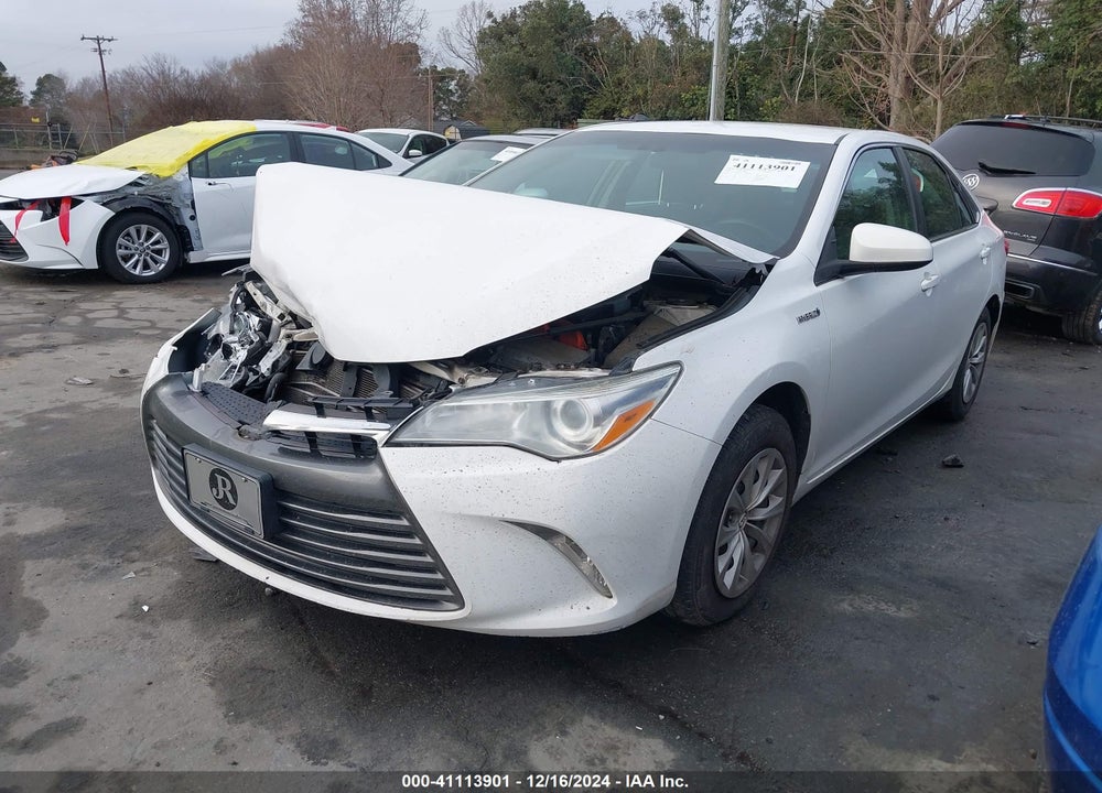 2016 TOYOTA CAMRY HYBRID VIN: 4T1BD1FKXGU199343