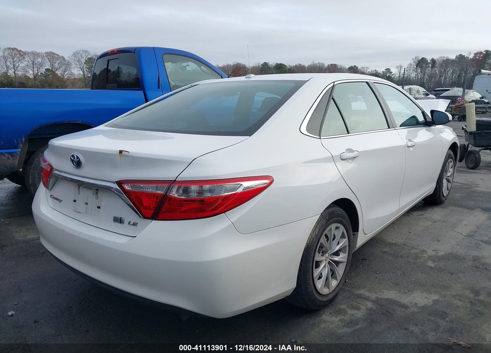 2016 TOYOTA CAMRY HYBRID VIN: 4T1BD1FKXGU199343