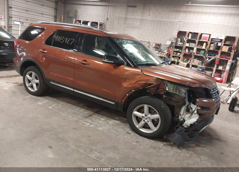 2017 FORD EXPLORER XLT VIN: 1FM5K8D86HGA56313