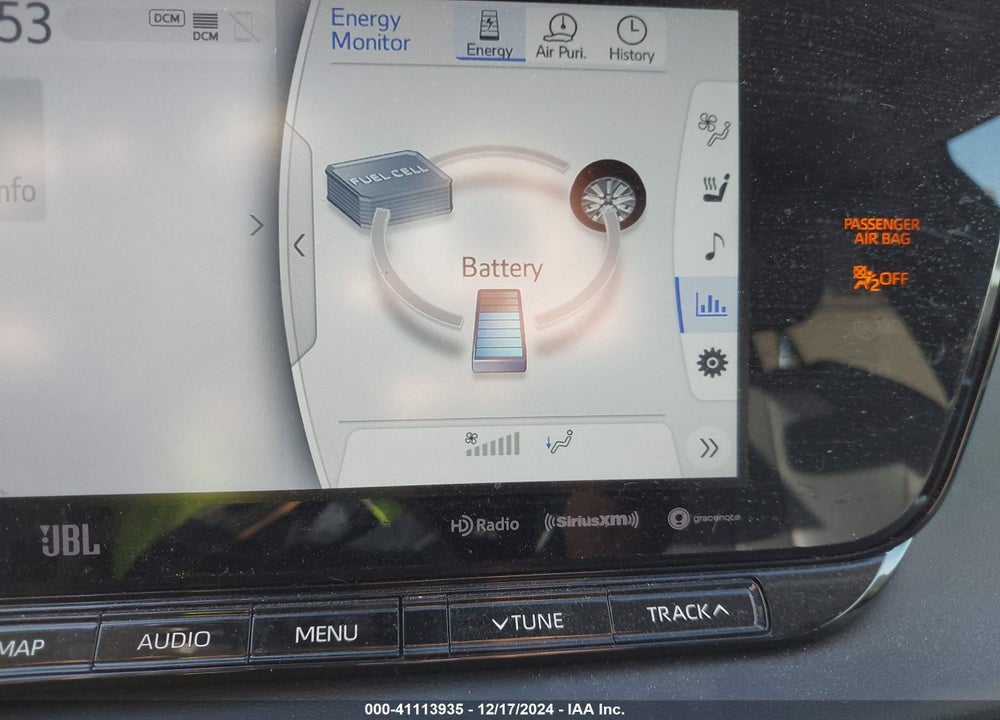 2021 TOYOTA MIRAI XLE VIN: JTDAAAAA3MA003053