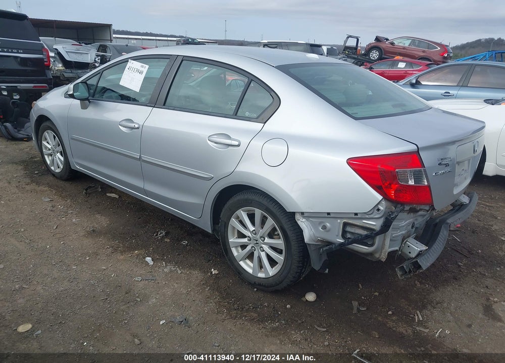2012 HONDA CIVIC EX-L VIN: 2HGFB2F93CH536898