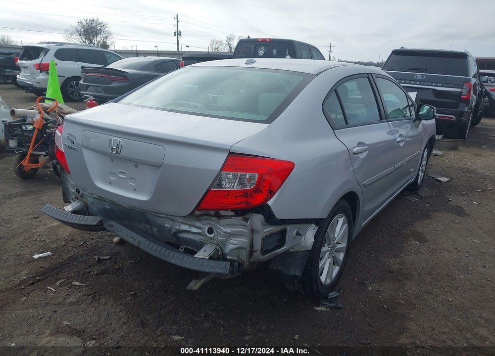 2012 HONDA CIVIC EX-L VIN: 2HGFB2F93CH536898