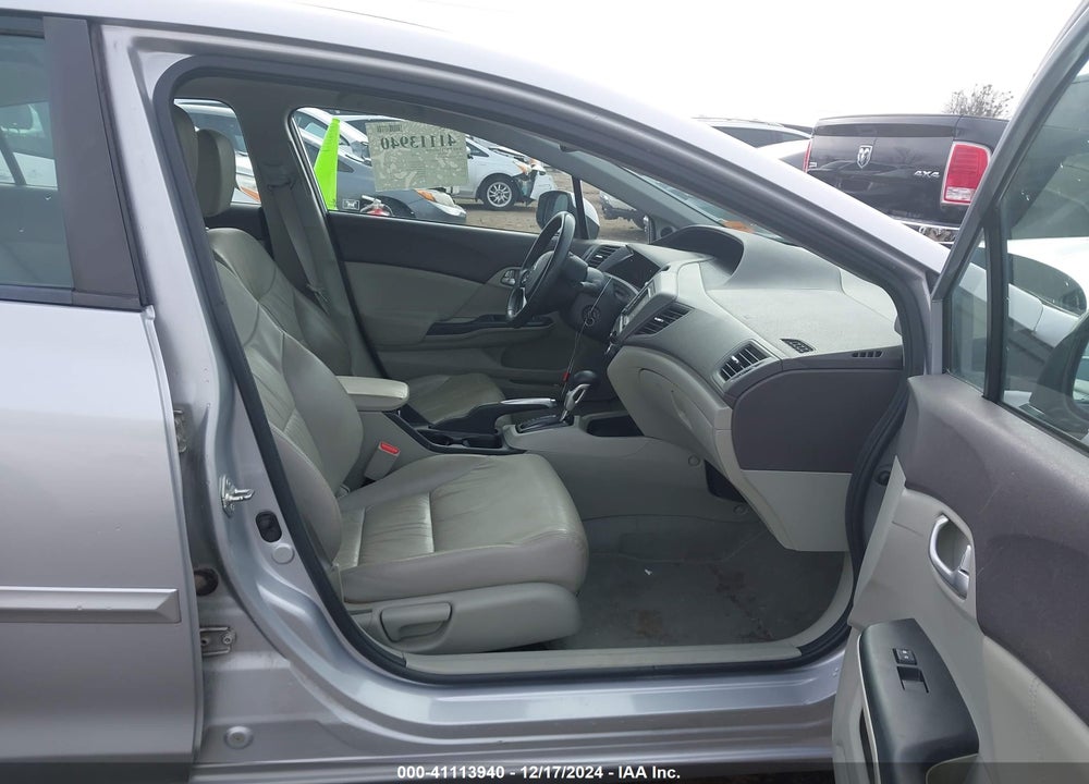 2012 HONDA CIVIC EX-L VIN: 2HGFB2F93CH536898