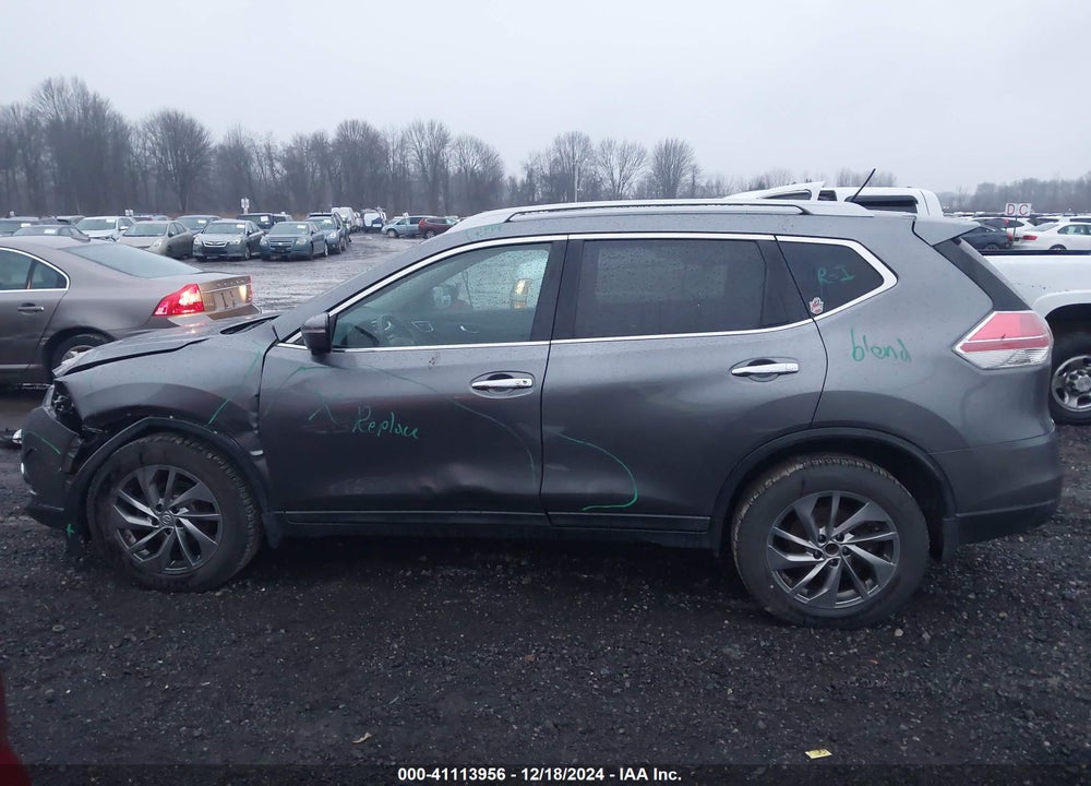 2015 NISSAN ROGUE SL VIN: 5N1AT2MV1FC908604