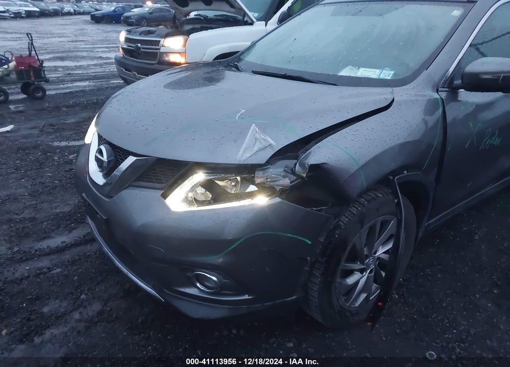 2015 NISSAN ROGUE SL VIN: 5N1AT2MV1FC908604