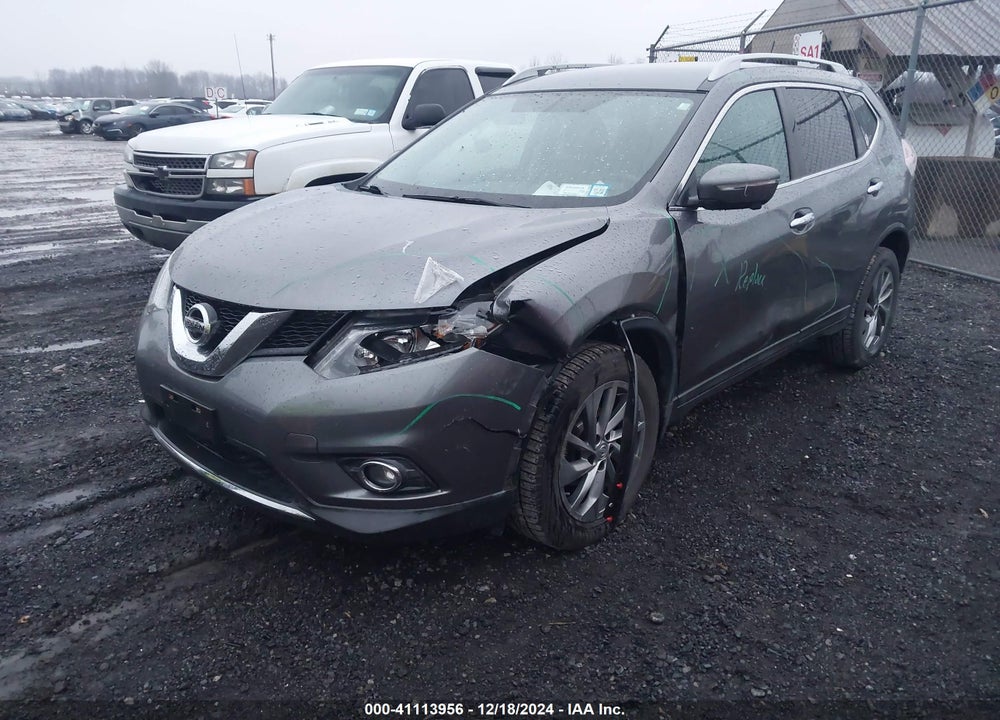 2015 NISSAN ROGUE SL VIN: 5N1AT2MV1FC908604