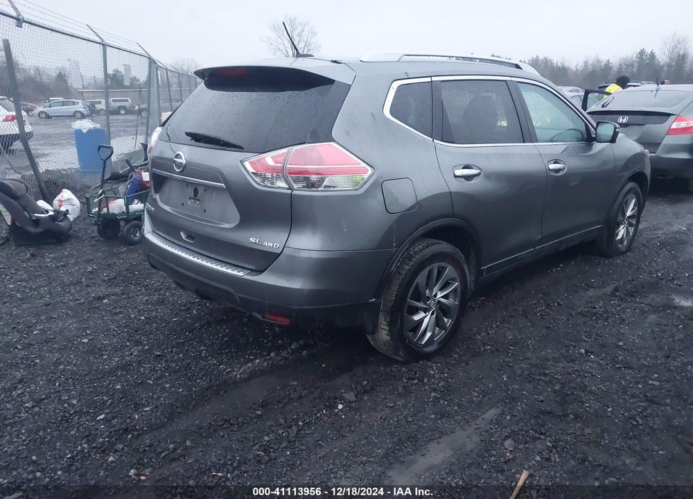2015 NISSAN ROGUE SL VIN: 5N1AT2MV1FC908604