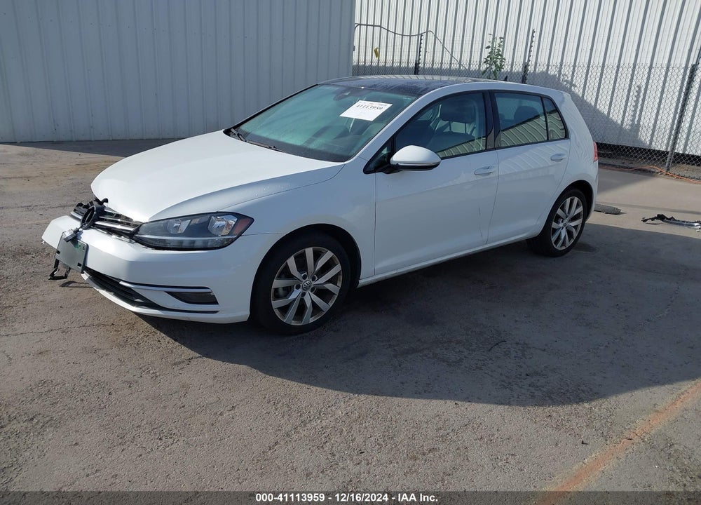 2019 VOLKSWAGEN GOLF VIN: 3VWG57AU0KM032812