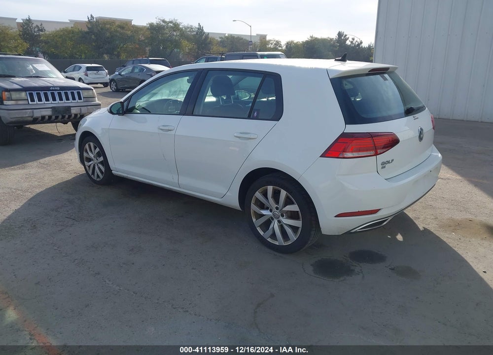 2019 VOLKSWAGEN GOLF VIN: 3VWG57AU0KM032812