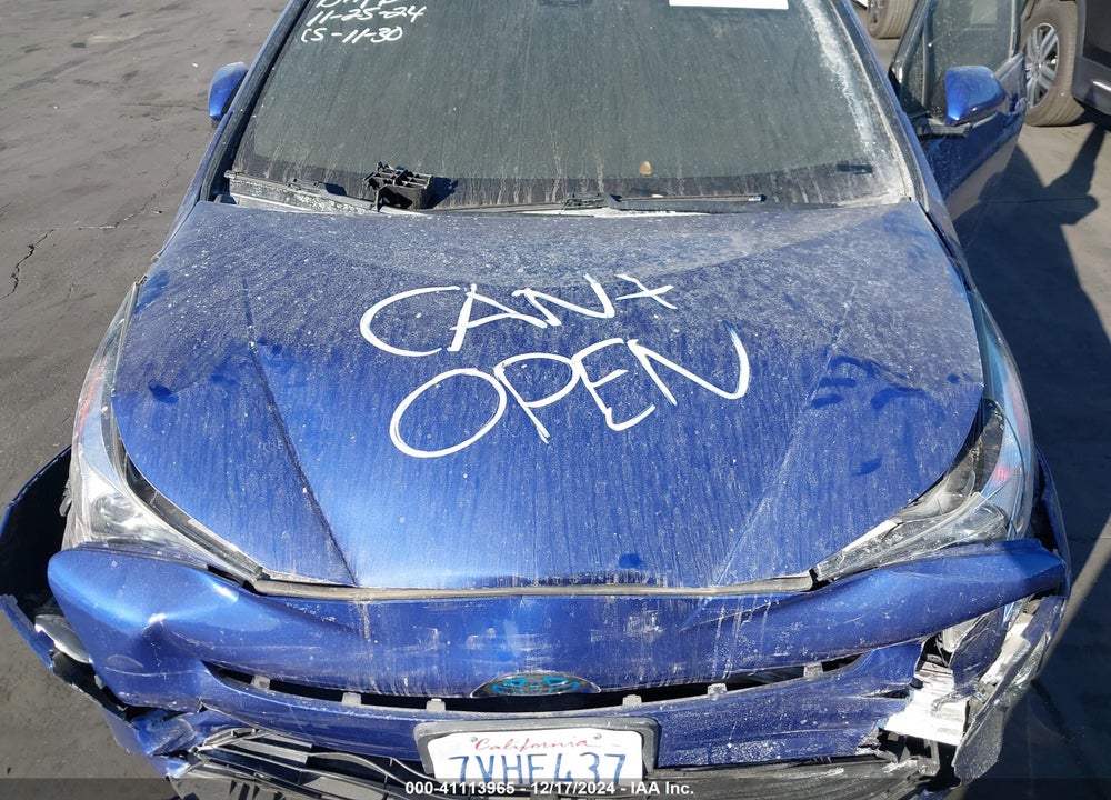 2016 TOYOTA PRIUS VIN: JTDKARFU6G3521298