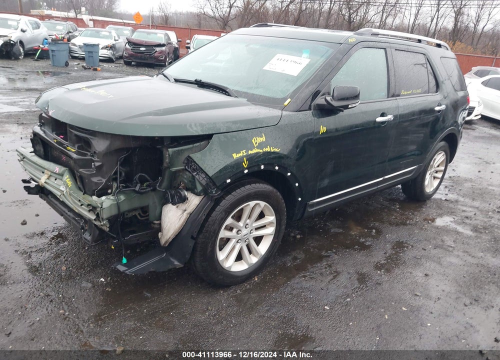 2013 FORD EXPLORER XLT VIN: 1FM5K7D82DGC44086