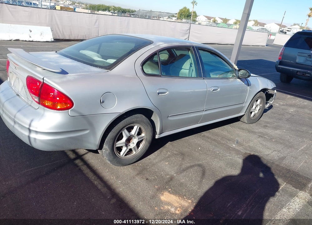 2004 OLDSMOBILE ALERO GL1 VIN: 1G3NL52FX4C184251