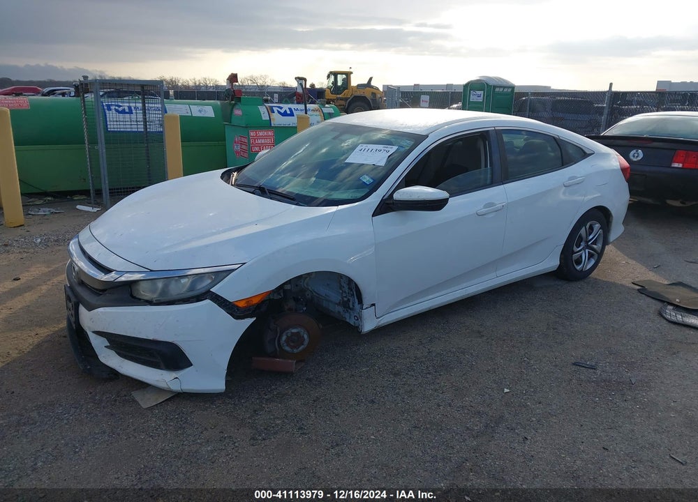 2016 HONDA CIVIC LX VIN: 19XFC2F57GE093214