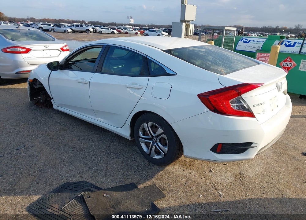 2016 HONDA CIVIC LX VIN: 19XFC2F57GE093214