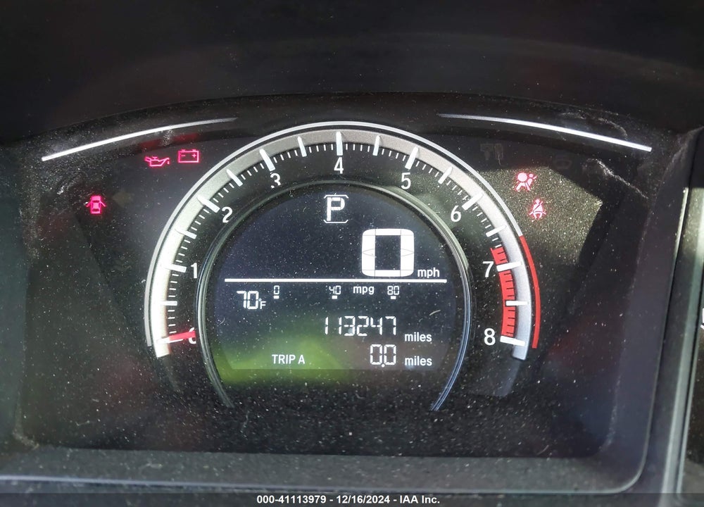 2016 HONDA CIVIC LX VIN: 19XFC2F57GE093214