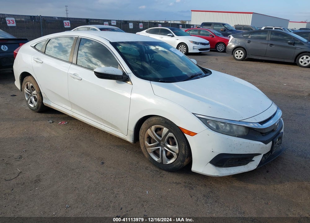 2016 HONDA CIVIC LX VIN: 19XFC2F57GE093214