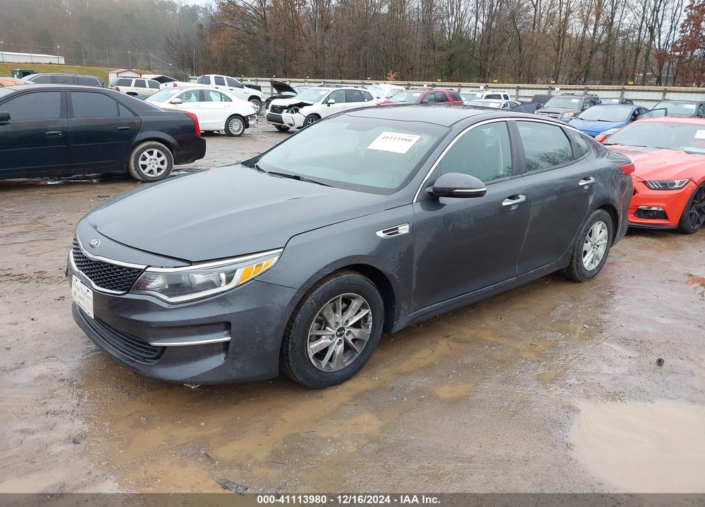2018 KIA OPTIMA LX VIN: KNAGT4L34J5219323