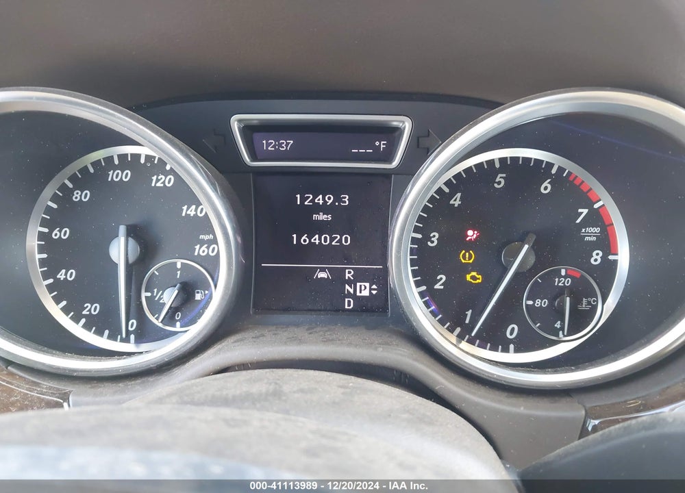 2012 MERCEDES-BENZ ML 350 4MATIC VIN: 4JGDA5HB8CA045196