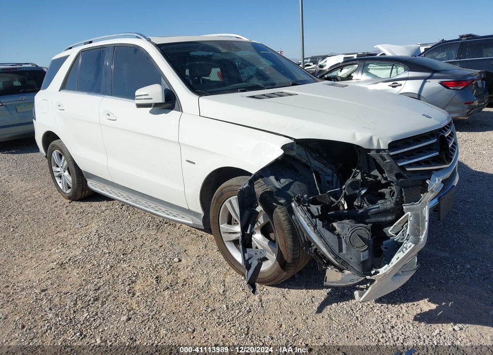 2012 MERCEDES-BENZ ML 350 4MATIC VIN: 4JGDA5HB8CA045196