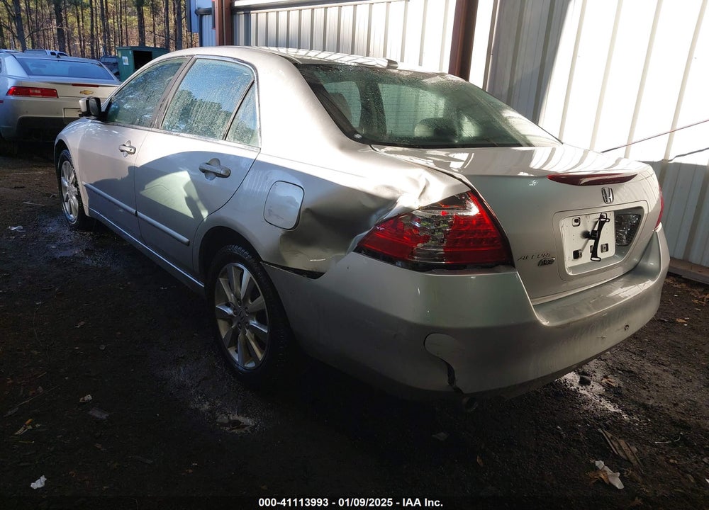2007 HONDA ACCORD 3.0 EX VIN: 1HGCM665X7A053396