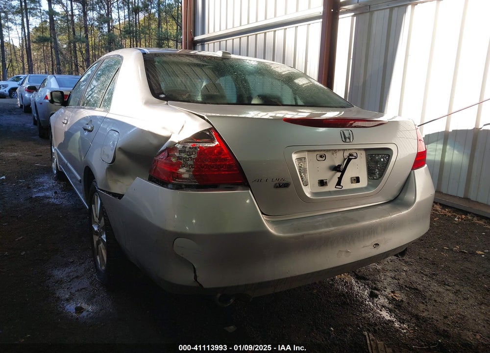 2007 HONDA ACCORD 3.0 EX VIN: 1HGCM665X7A053396