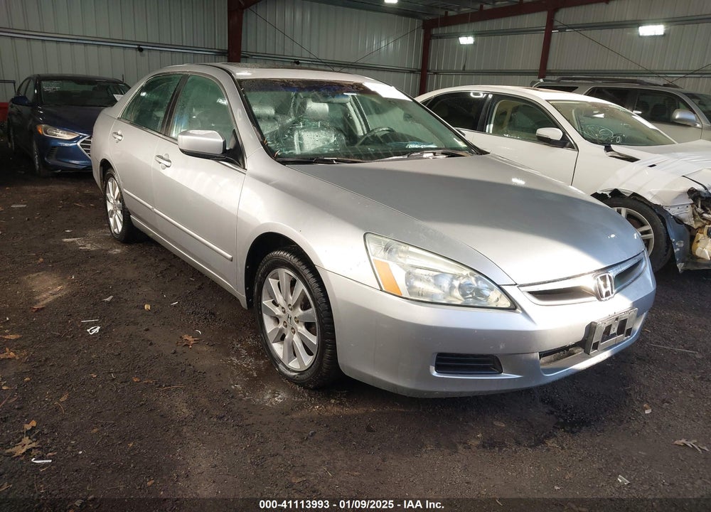 2007 HONDA ACCORD 3.0 EX VIN: 1HGCM665X7A053396