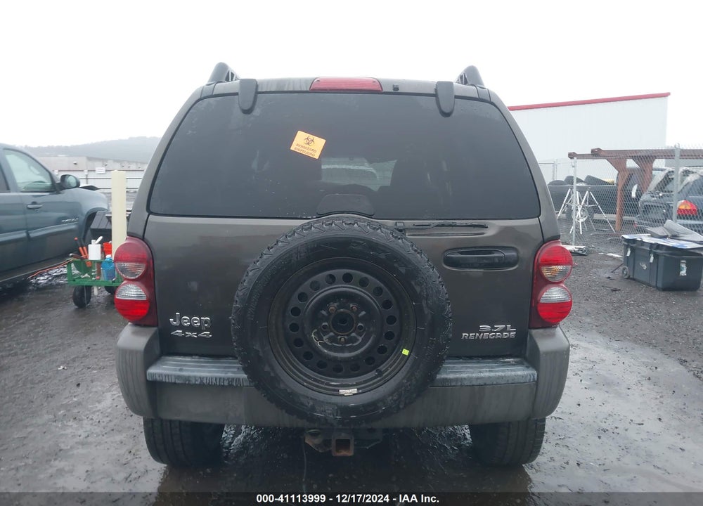 2005 JEEP LIBERTY RENEGADE VIN: 1J4GL38K45W723782