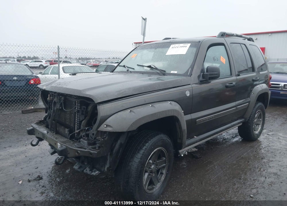 2005 JEEP LIBERTY RENEGADE VIN: 1J4GL38K45W723782