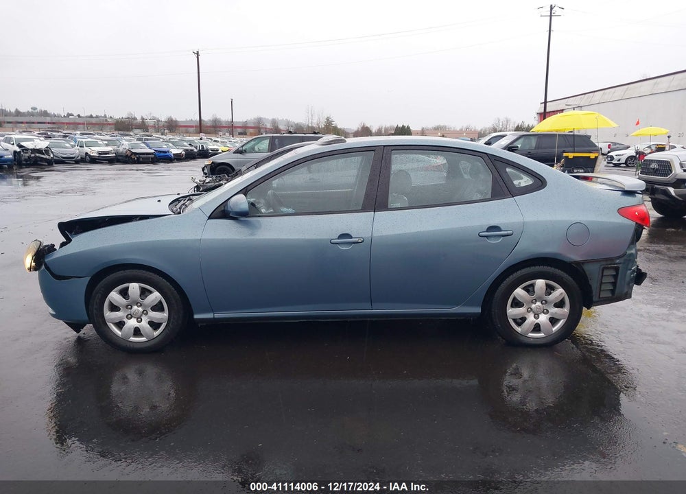2007 HYUNDAI ELANTRA VIN: KMHDU46D87U221321