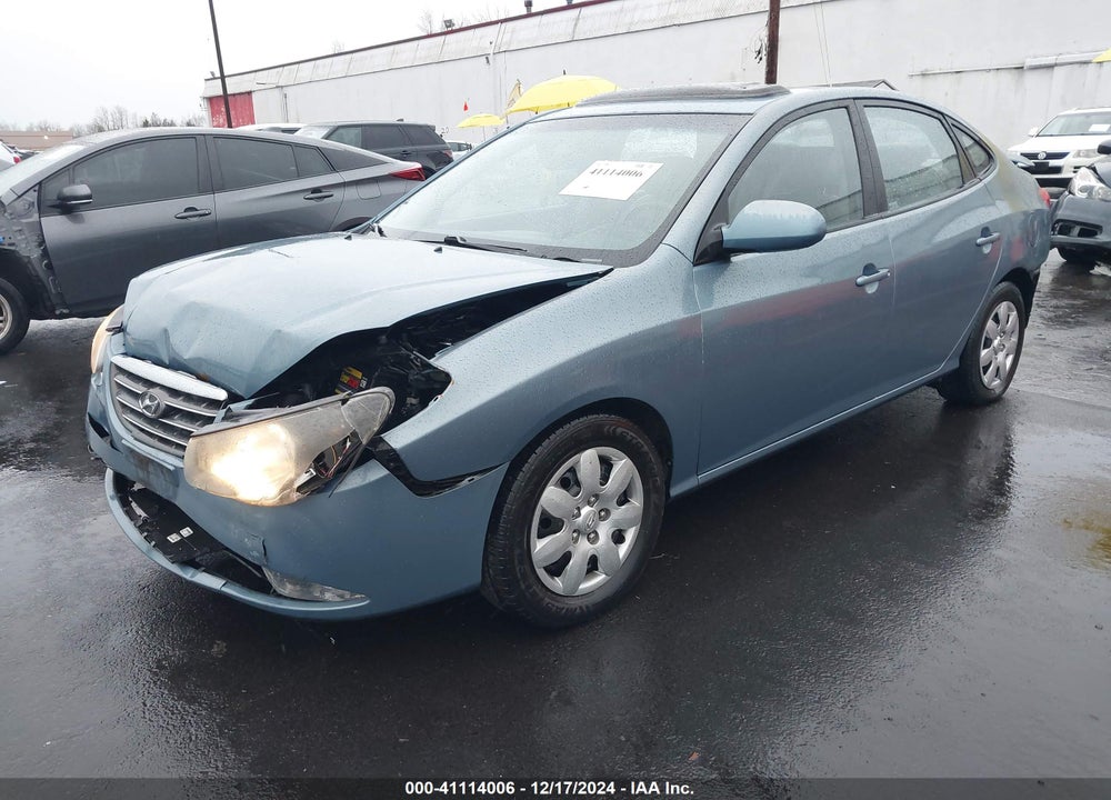 2007 HYUNDAI ELANTRA VIN: KMHDU46D87U221321