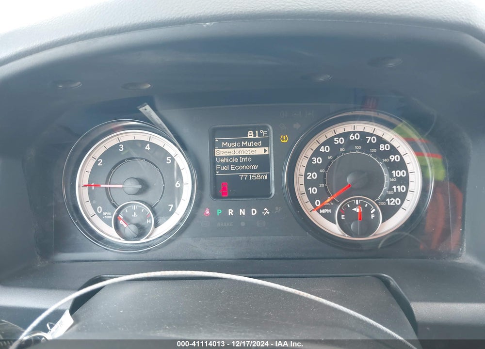 2019 RAM 1500 CLASSIC TRADESMAN 4X2 6'4 BOX VIN: 1C6RR6FG8KS603541