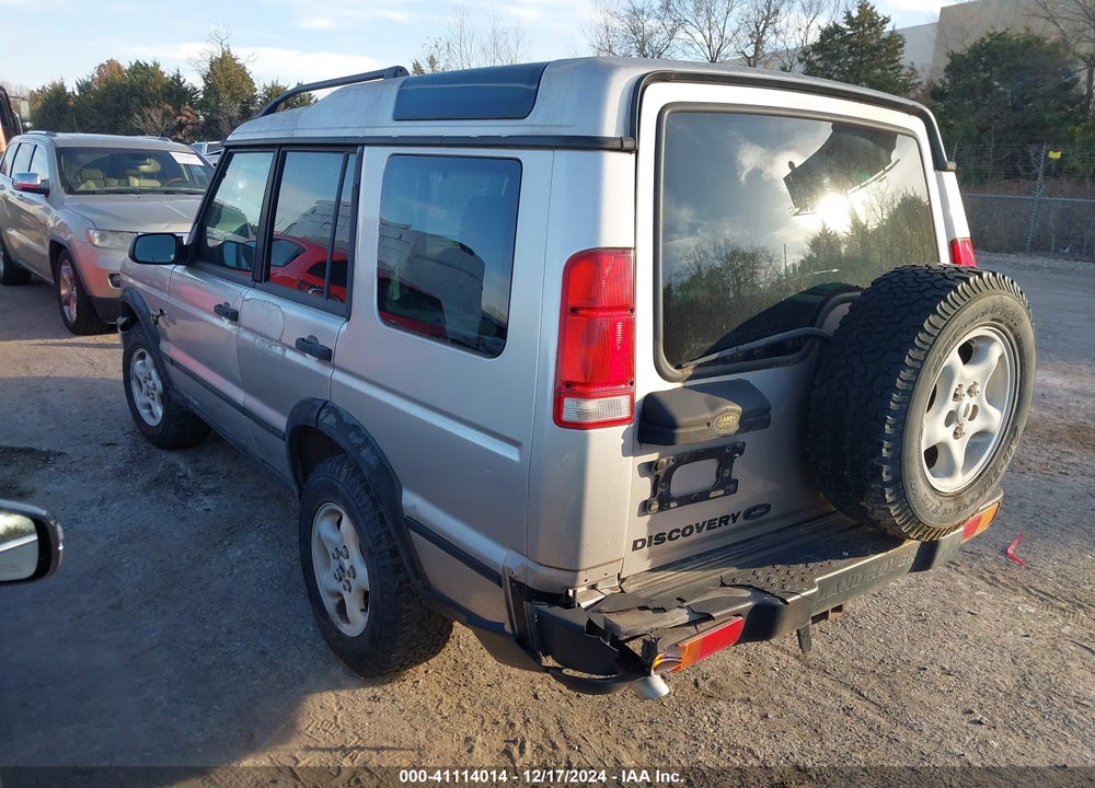 2001 LAND ROVER DISCOVERY SERIES II VIN: SALTY12471A731346