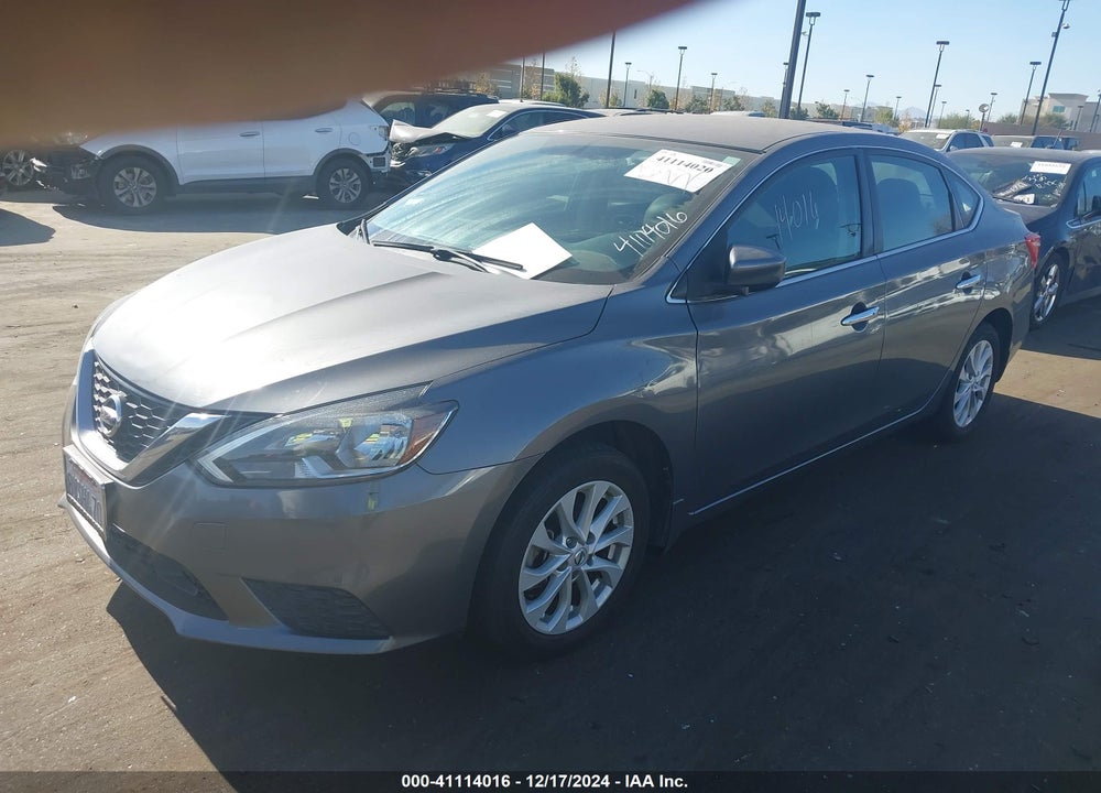 2019 NISSAN SENTRA SV VIN: 3N1AB7AP7KL606181