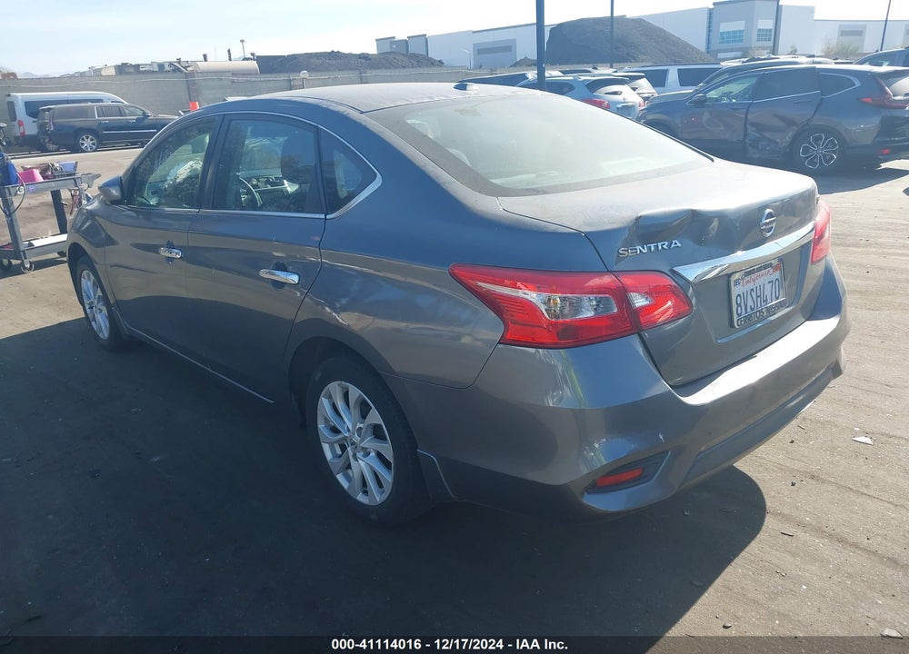 2019 NISSAN SENTRA SV VIN: 3N1AB7AP7KL606181