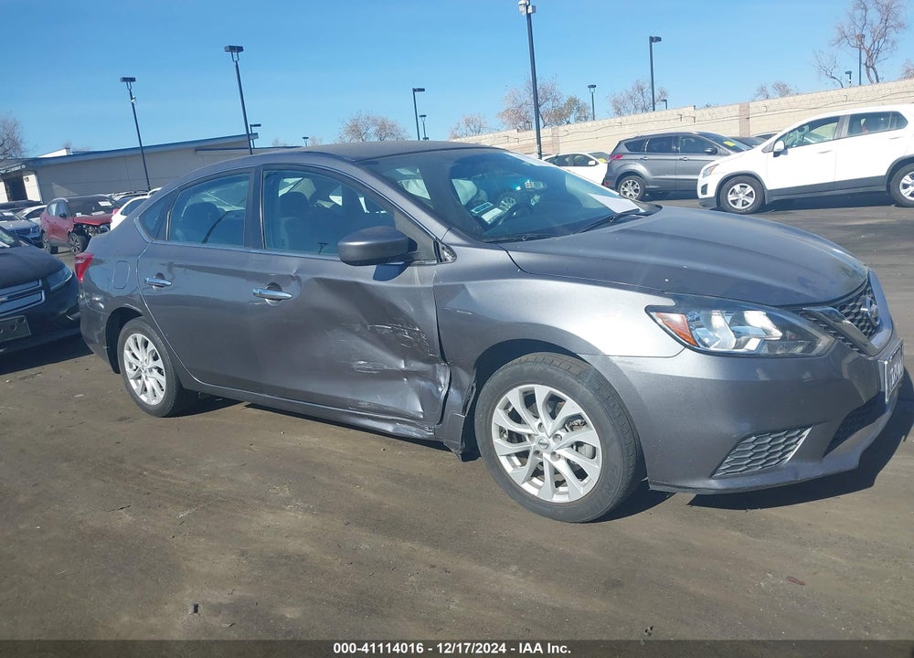 2019 NISSAN SENTRA SV VIN: 3N1AB7AP7KL606181