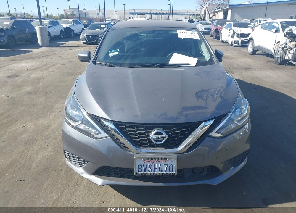 2019 NISSAN SENTRA SV VIN: 3N1AB7AP7KL606181