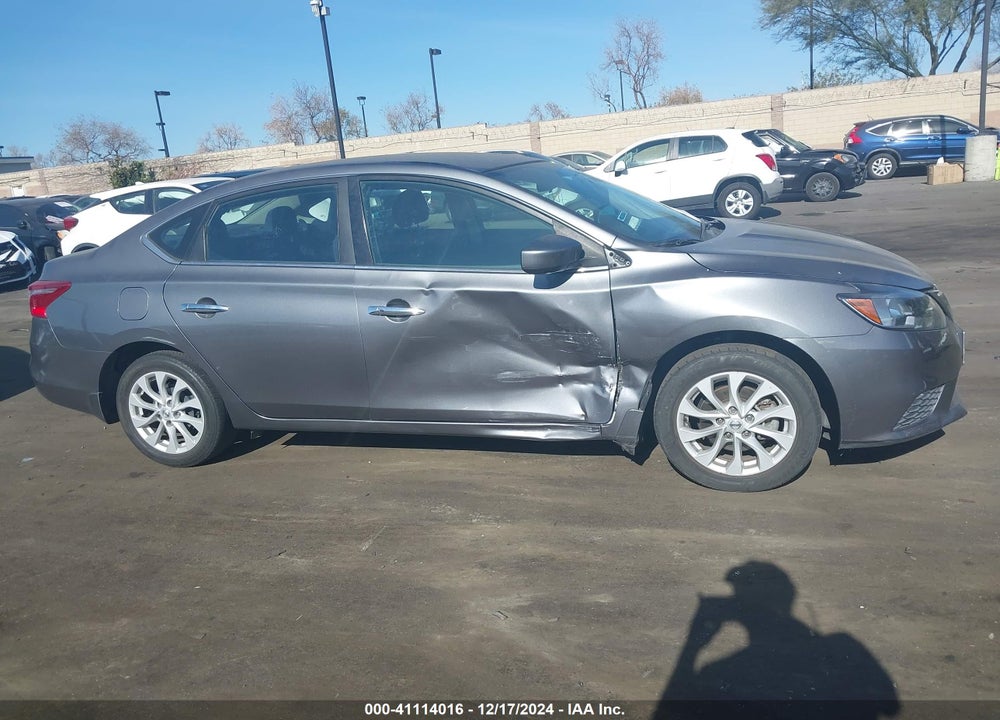 2019 NISSAN SENTRA SV VIN: 3N1AB7AP7KL606181