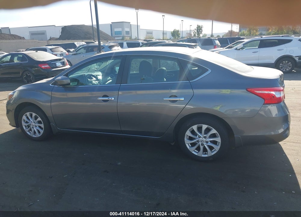 2019 NISSAN SENTRA SV VIN: 3N1AB7AP7KL606181