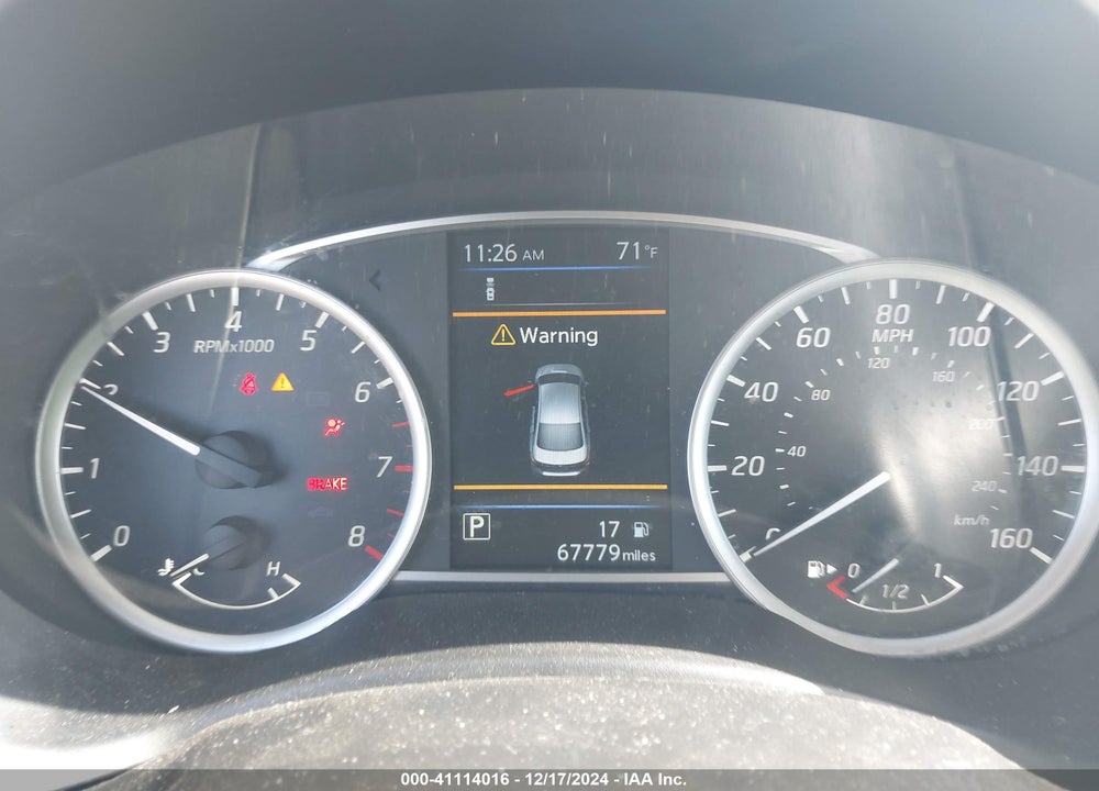 2019 NISSAN SENTRA SV VIN: 3N1AB7AP7KL606181